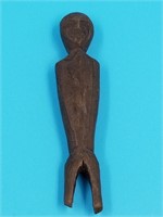Fabulous fossilized wood child's doll 3 1/4"