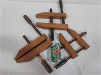-14 Wooden Clamps