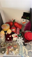 Assortment of Christmas decor