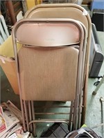 3 Samonsonite folding chairs
