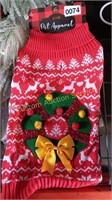 LARGE PET APPAREL SWEATER