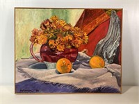 1986 Sandy Solomon Oil On Canvas