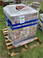 E. Pallet of red brick