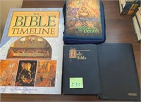 L - LOT OF BIBLES & RELIGIOUS BOOKS (I15)