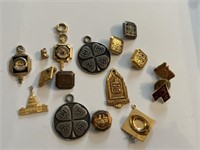 Assorted Pins & Charms
