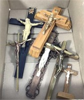 (6) Assorted Religious Crosses