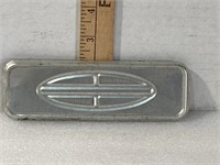 1964 Plymouth radio delete plate