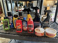 Assorted Lot of Car Cleaning Products