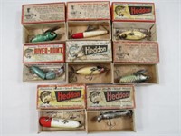 (8) HEDDON LURES WITH ORIGINAL OXES: