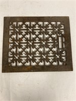 Cast iron grate. 11.5” x 9.5”
