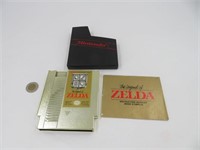 Zelda , jeu de Nintendo NES avec livret