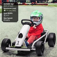 24V Go Kart for Kids 8-12 Years, 300W*2 ...
