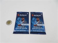 2 booster pack Magic The Gathering, Murders at