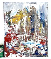 Huile sur toile vernie LIGUORI VACHON 16"x20"