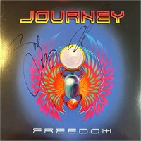 Steve Perry And Neil Schon Autographed Album Cover