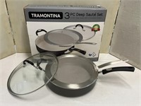 Tramontina Three pc Saute’ Pan