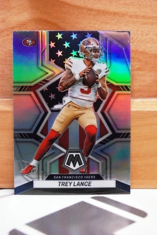 2022 Panini Mosaic 269 Trey Lance National Pride