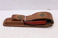 U.S. ARMY CORPS LEATHER TOOL HOLSTER WITH DULUTH