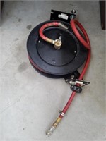 Air hose with reel