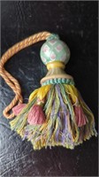 Mackenzie Childs Hand Painted Tassel