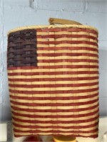 Patriotic Woven Basket