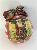 Oversize Vintage Christmas Ornament
