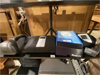 Shelf lot (bp cuff, laser therm. My care link,