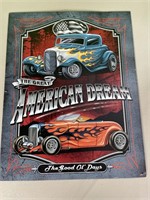 Classic cars metal sign - 12.5 x 14in