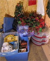 Giant Christmas decor lot