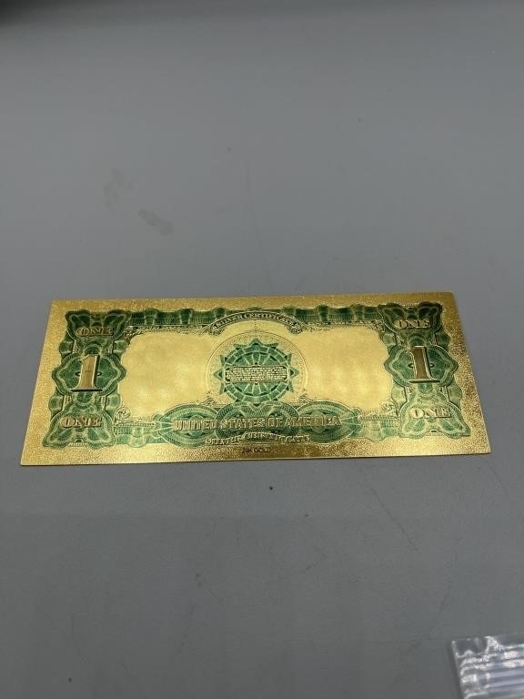 $1 Black Eagle Note 24K Gold Foil