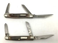 Vintage Old Timer & Old Crafty Folding Knives