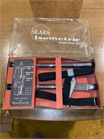 Vintage Sears Isometric Exercise Kit
