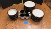 Set of 12 Home stoneware THIRA China, dishwasher