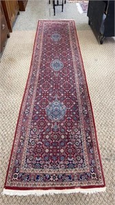 Antique Persian rug by Bidjar 33 x 132 inches