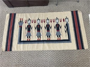 Vintage Native American rug