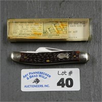 Schrade New Old Stock 825RB Pocket Knife