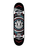 *NEW $129 Hatched Red Blue Complete Skateboard