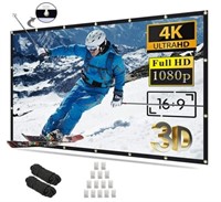 NEW Projector Screen 100 inch 16:9 4K HD F