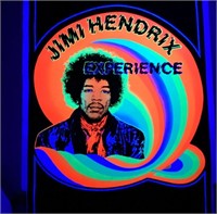 Vintage 1988 Jimi Hendrix Black Light Poster