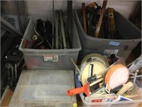 Assorted Tools - Levels, Whipper, Painting