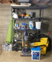 Contents of Shelf: Vacuums, Transfer Pumps, Pool