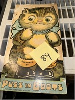Puss in Boots First Edition 1915/ as is /
