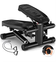 Mosuny exercise stepper with resistance bands
