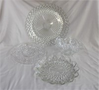 Serving tray 14', 5 section pickle dish 10",