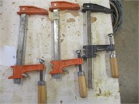 3 Bar Clamps 7"