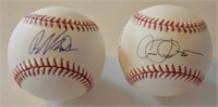 Robin Ventura & Carlos Quentin Signed Baseballs