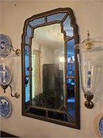 Wall mirror, approximately 24 x 40 inches