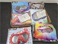 New Swim Goggles Lot