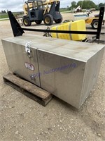 SEMI TRAILER-TRUCK TOOL BOX W/ FRAME,