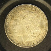 US Coins 1886 Morgan Silver Dollar, circulated